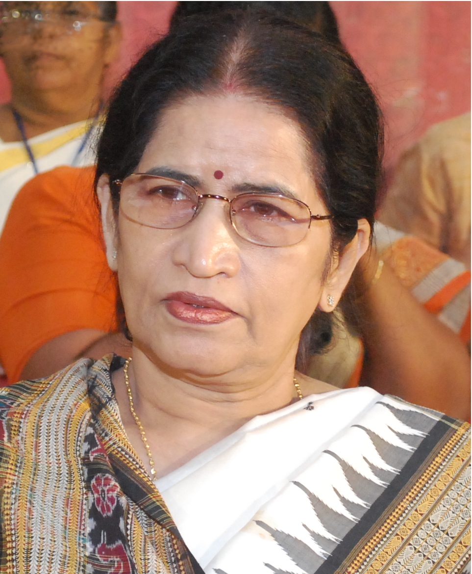 Pratibha Ray photographed in Kollam in 2010.